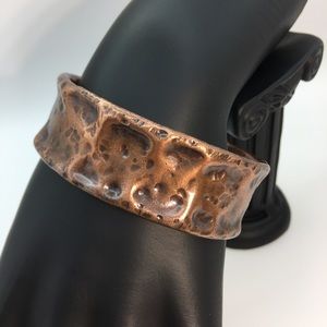 Copper cuff bracelet